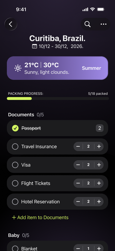 Zip It! app screenshot